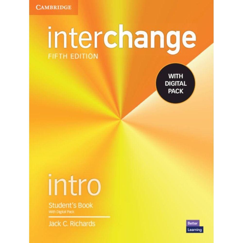 Interchange Intro 
Sb With Digital Pack - 5Th Ed