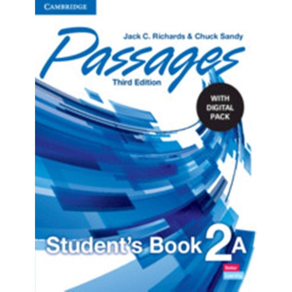 Passages 2A Sb With Digital Pack - 3Rd Ed