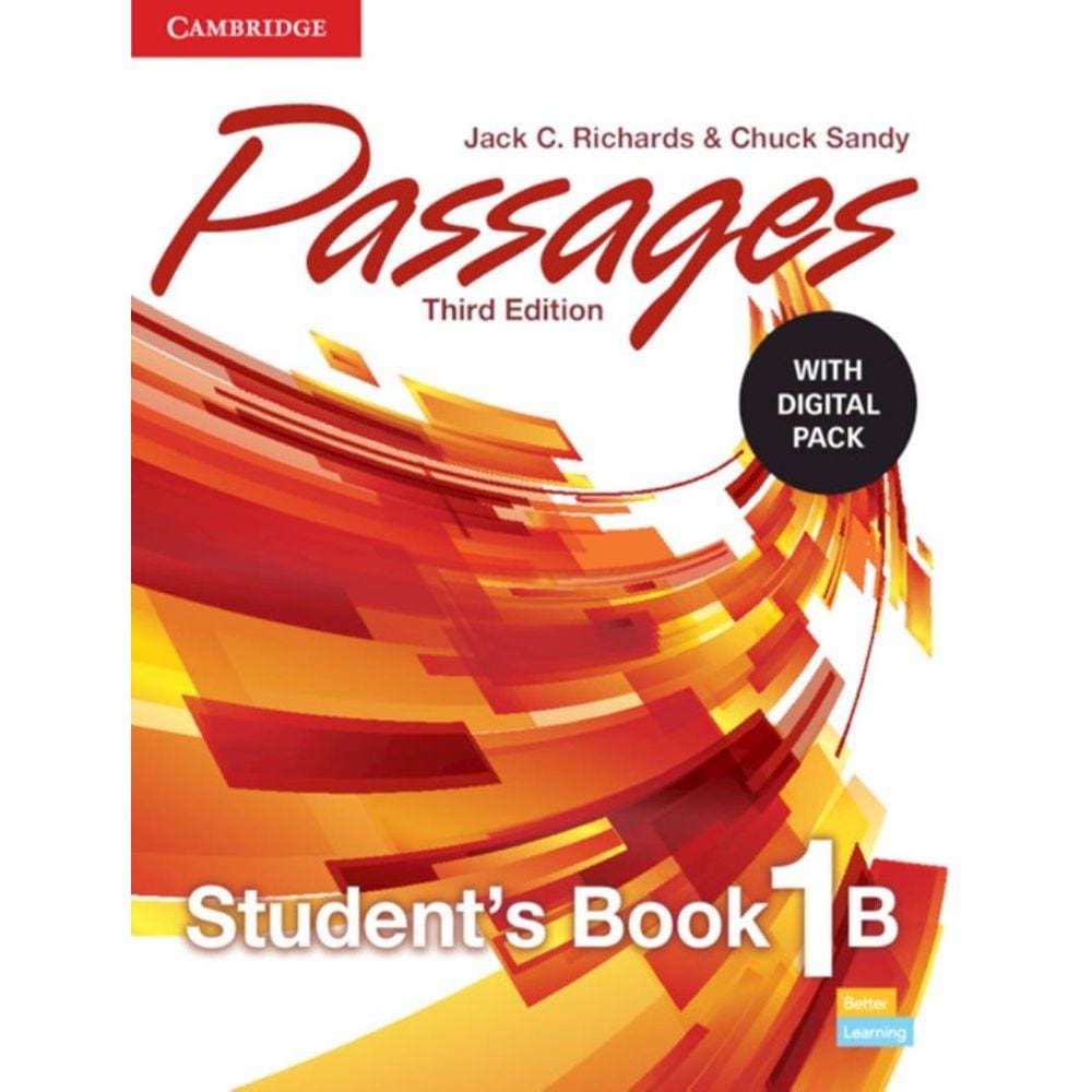 Passages 1B Sb With Digital Pack - 3Rd Ed