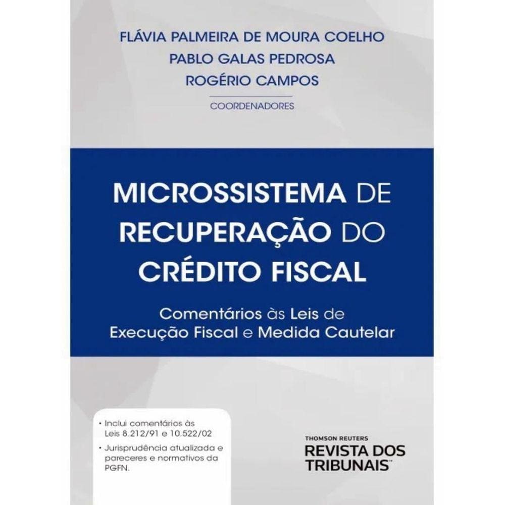 Microssistema De Recuperacao Do Credito Fiscal