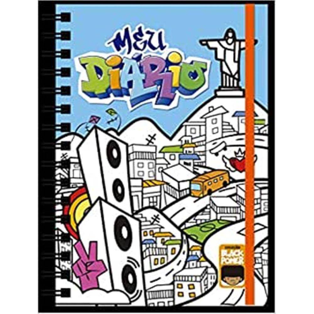 Meu Diario Black Power - Azul