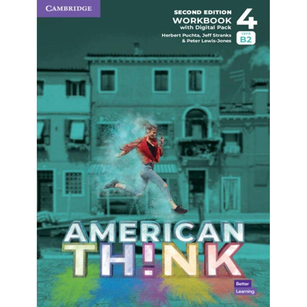 American Think 4 Wb With Digital Pack - 2Nd Ed