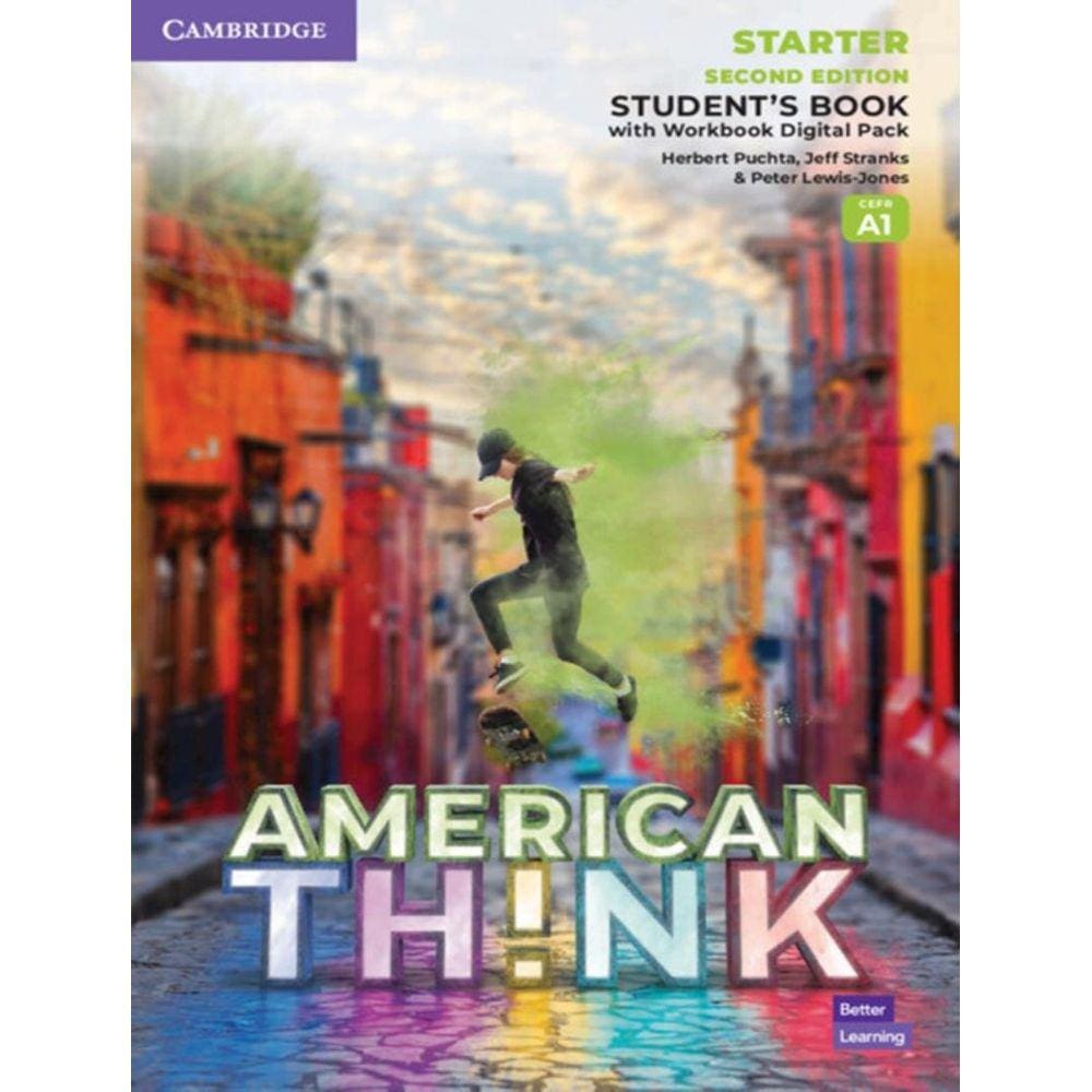 American Think Starter Sb With Wb Digital Pack - 2Nd Ed