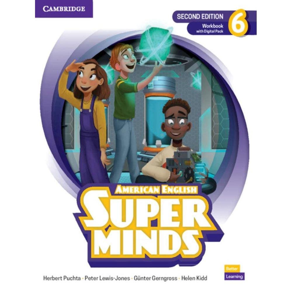 Super Minds 6 Wb With Digital Pack - American English - 2Nd Ed