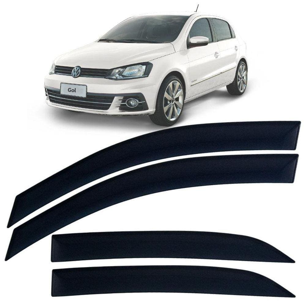 Calha de Chuva TG Poli VW Gol/Voyage G5,G6,G7 08/18 4 Portas