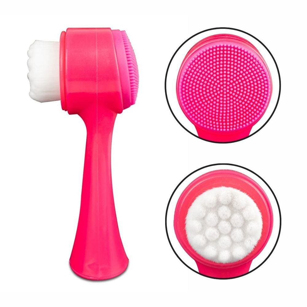 Escova De Limpeza Facial 2 Em 1 Skin Care Rosto Esfoliação