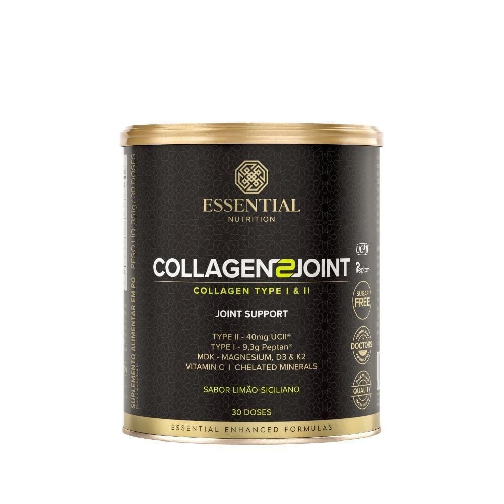 Collagen 2 Joint Limão Siciliano Lata Essential Nutrition
