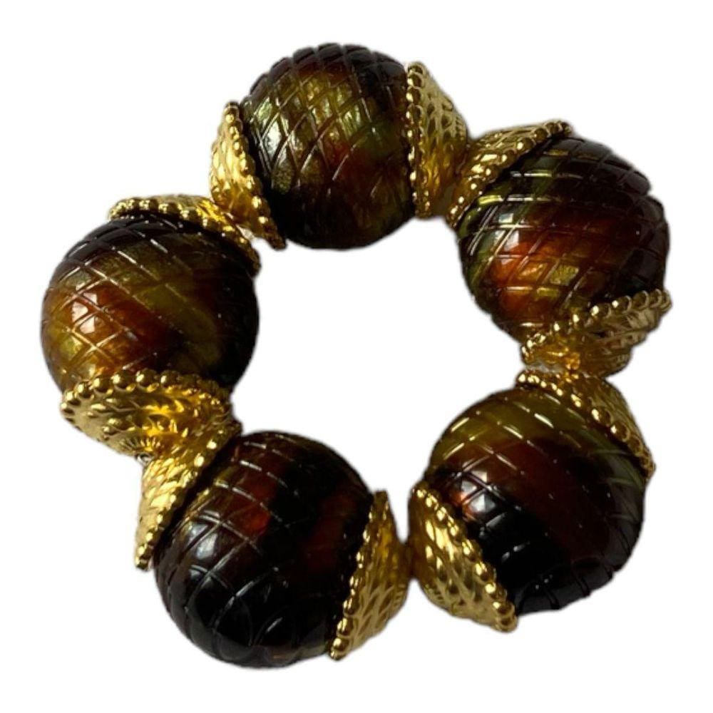 Mesa Posta Porta Guardanapo Pedrarias Gold Kit 6 Peças