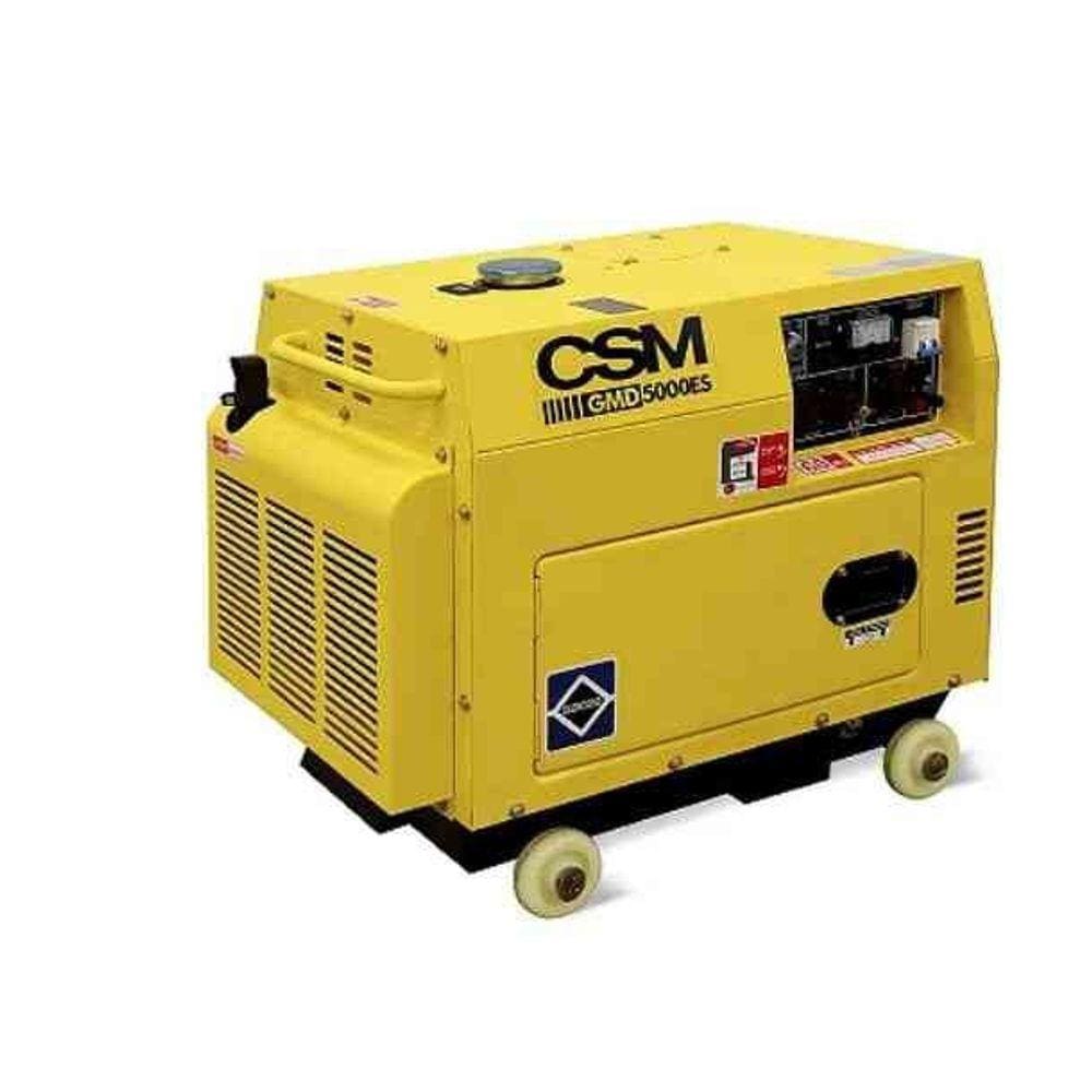 Gerador Portátil Diesel Monofásico GMD 5000ES