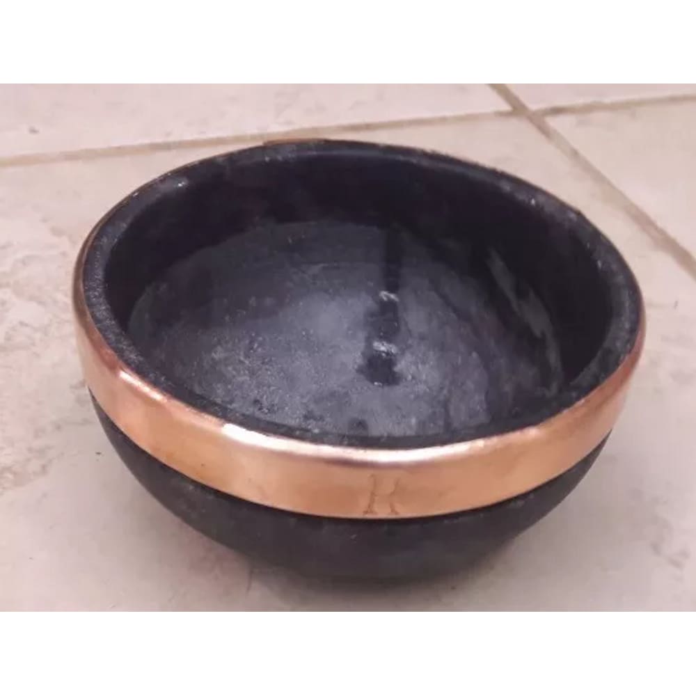 Panelas para caldo / batata recheada com aro em cobre
