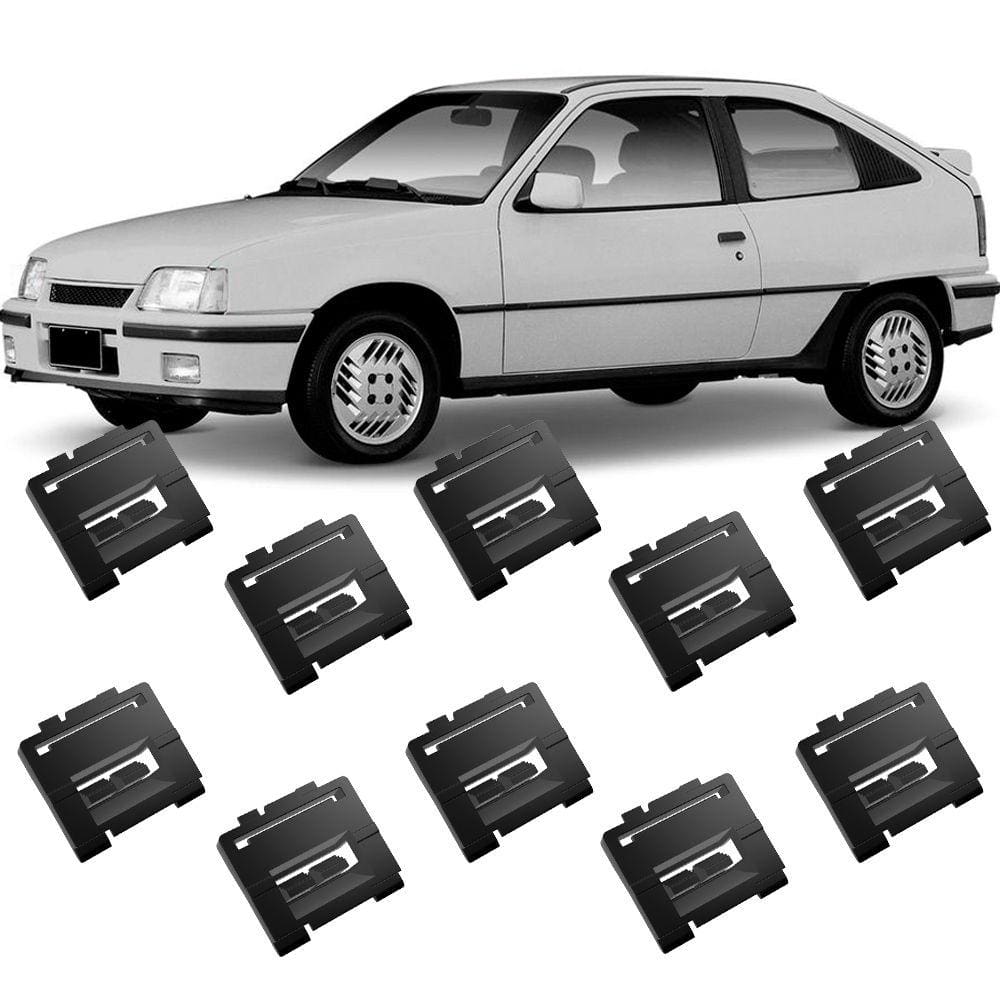 Kit 10 Grampos Presilhas Para Friso De Teto Kadett 89 90 91 92 93 94 95 96 97 98