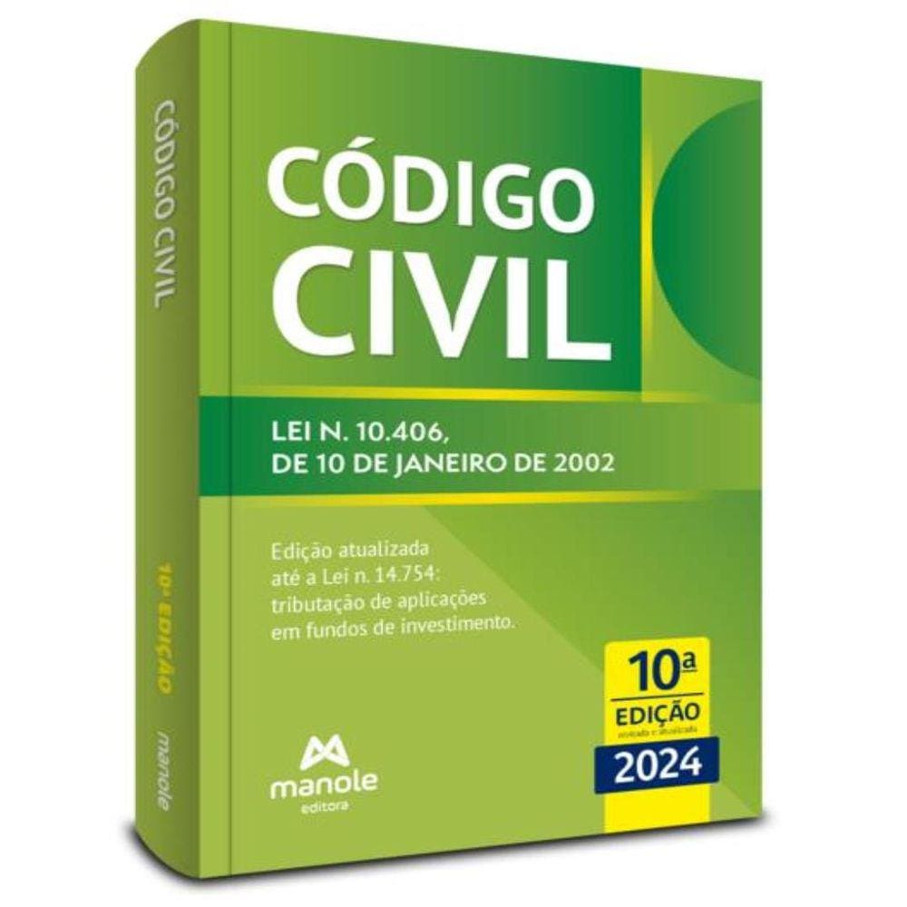 Codigo Civil - Lei N. 10.406, De 10 De Janeiro De 2002 - 10ª Ed