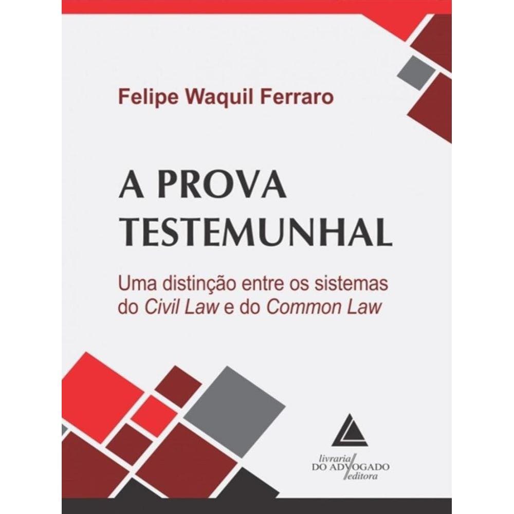 Prova Testemunhal - 1ª Ed