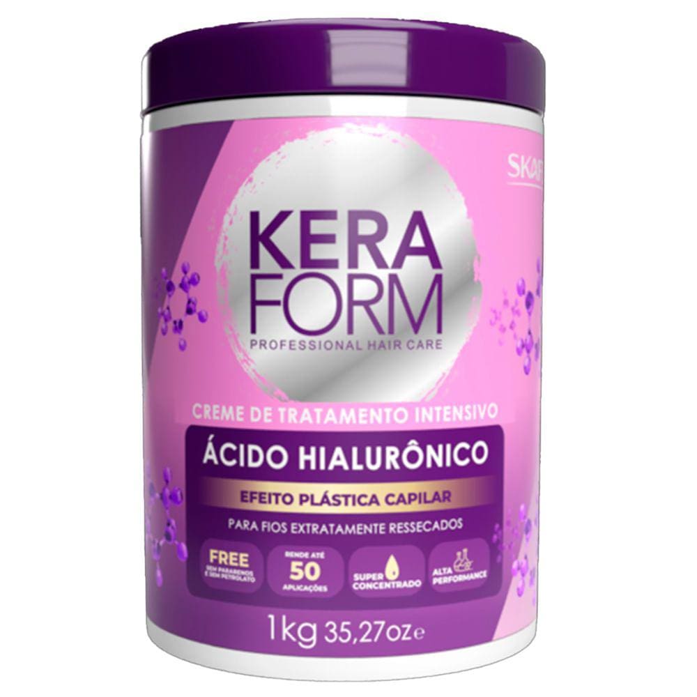 Creme De Tratamento Intensivo Skafe Keraform Ácido Hialurônico