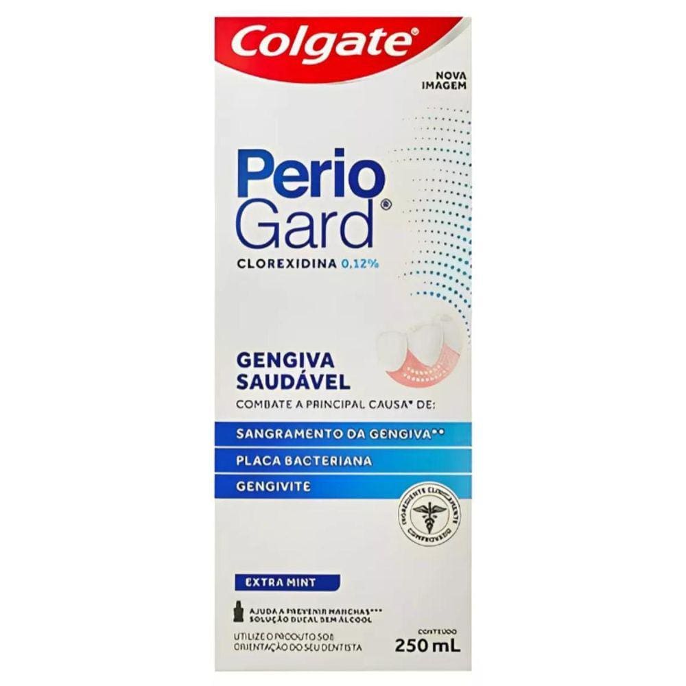 Enxaguante Colgate Periogard Uso Diário Sem Alcool 250Ml