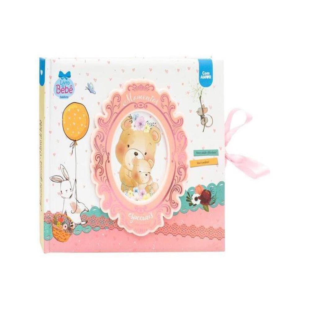 Momentos Especiais - Livro Do Bebe (Rosa)