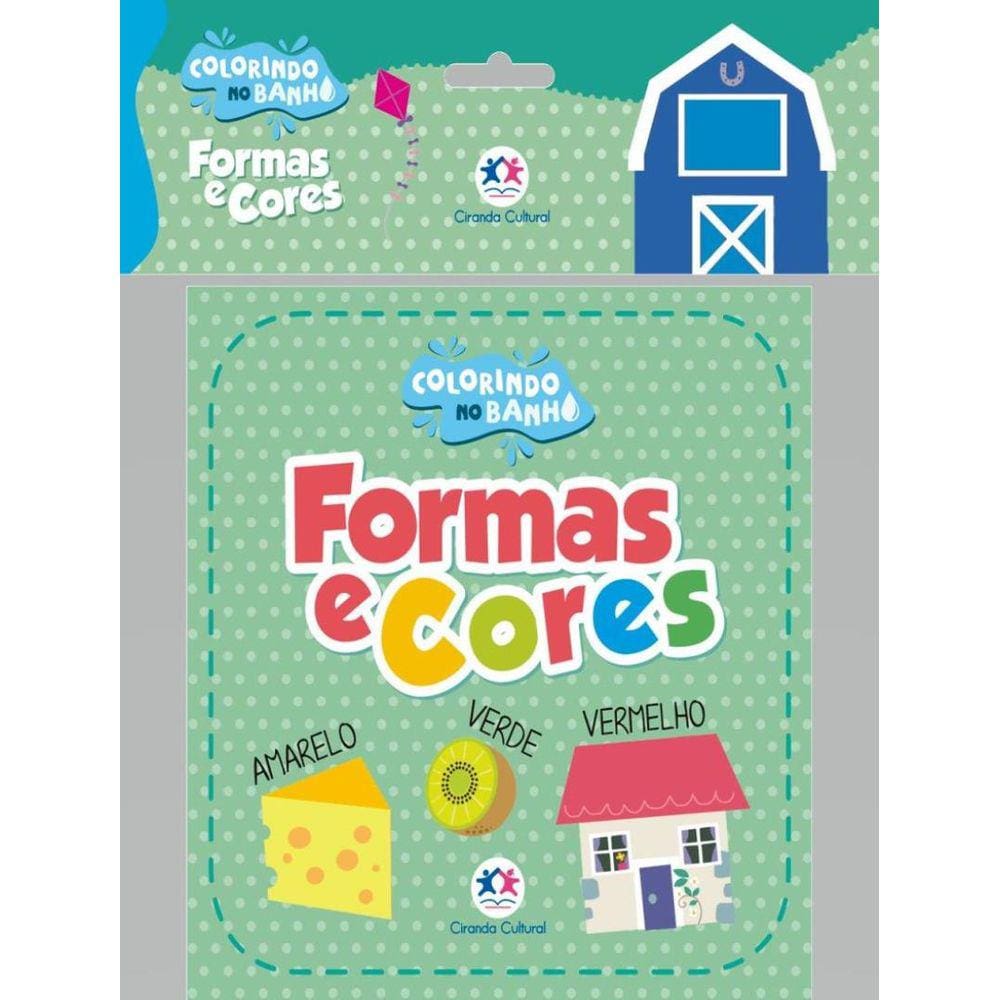 Formas E Cores - Colorindo No Banho