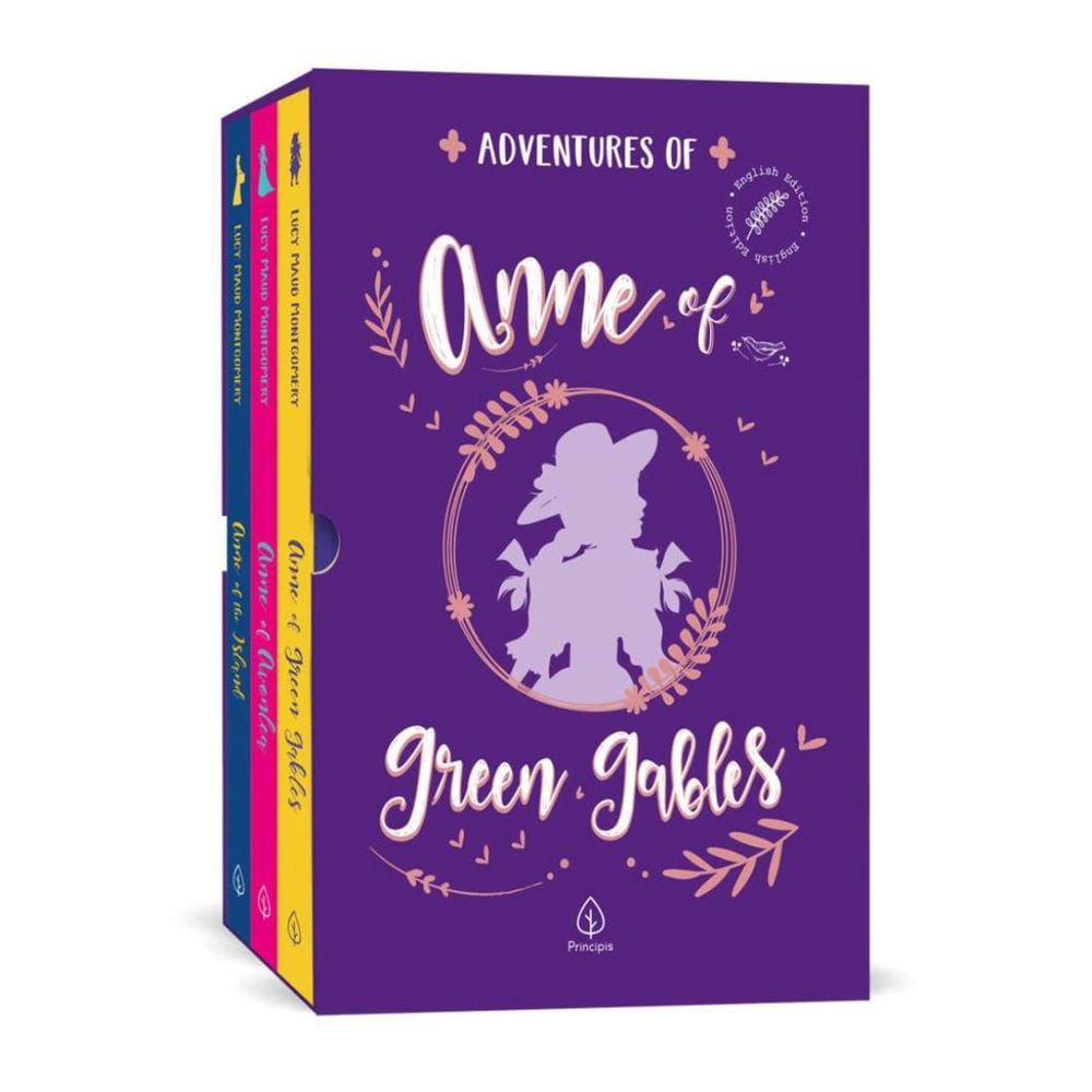 Adventures Of Anne Of Green Gables - Box Com 3 Livros