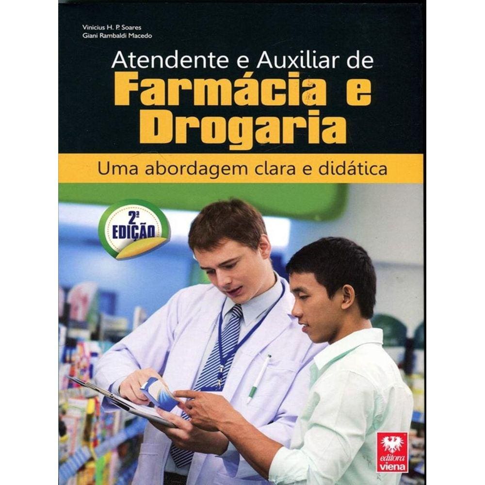 Atendente E Auxiliar De Farmacia E Drogaria - 2ª Ed