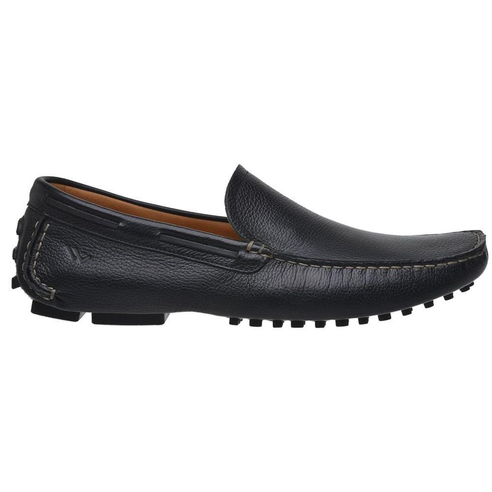 Mocassim Masculino Couro Calce Fácil Confortável Casual