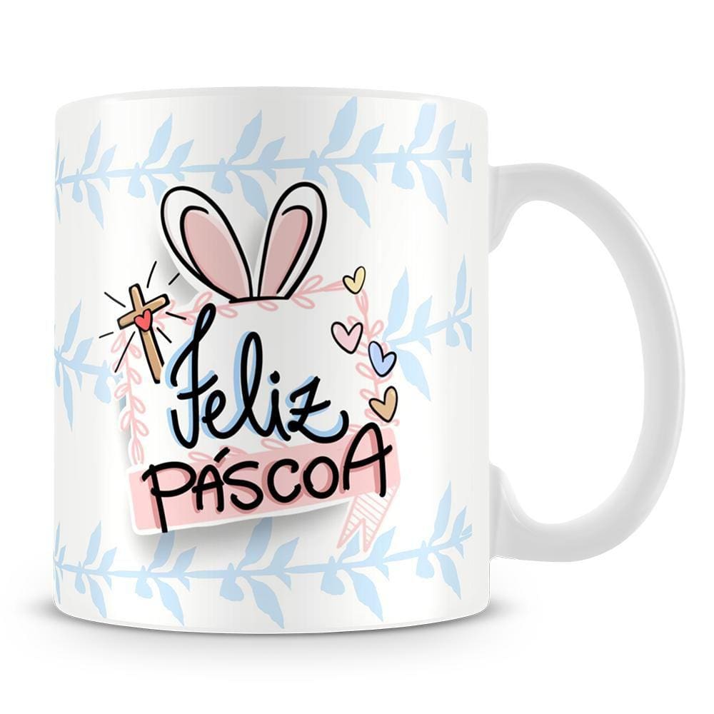 Caneca Estampada Páscoa (Mod.6)