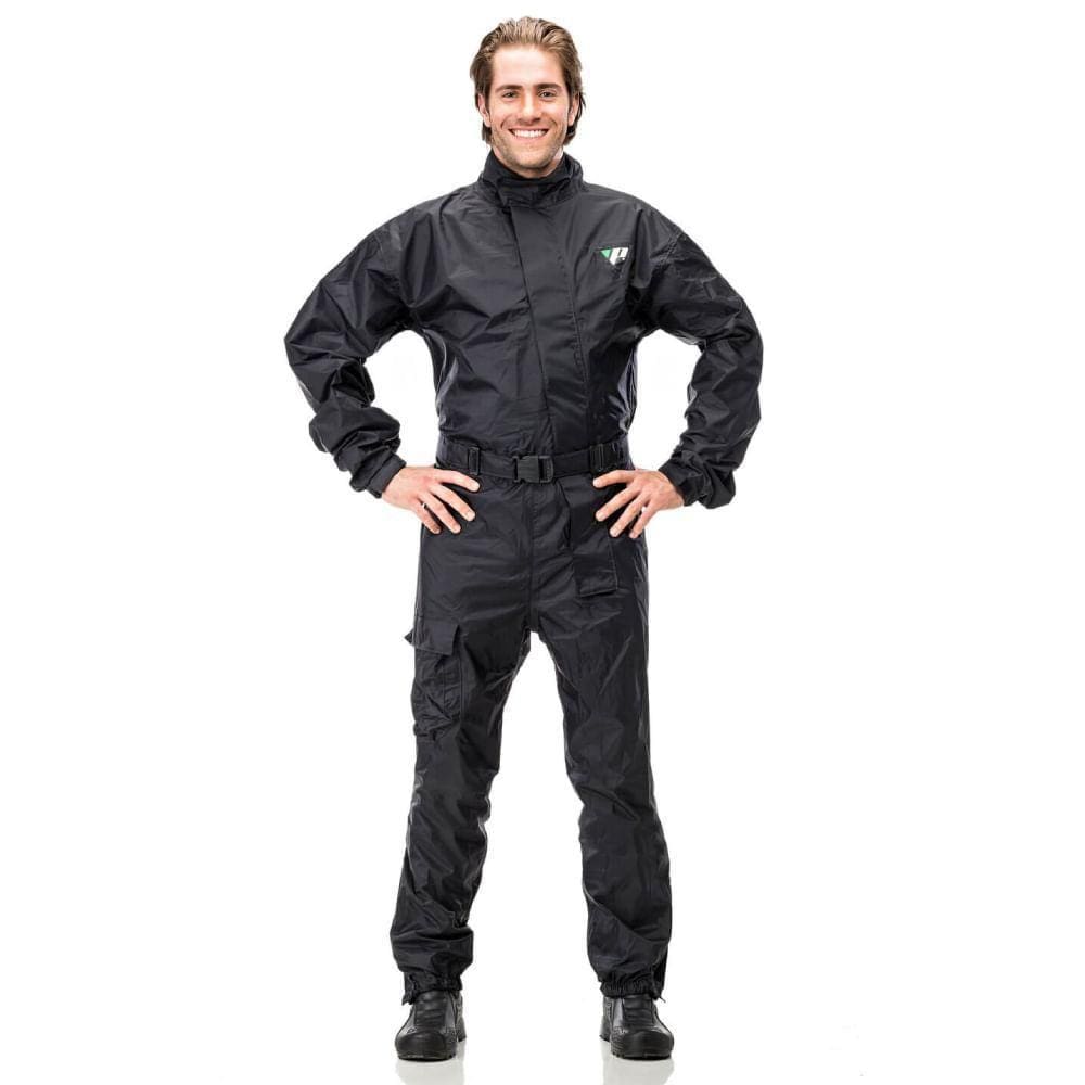 Macacão Motoqueiro de Nylon Pantaneiro Masculino Preta GG - 1008GG