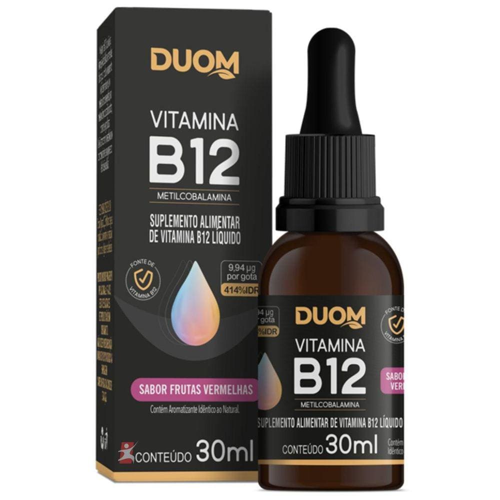 Metilcobalamina Alto Teor Vitamina B12 Apenas 1 Gota Ao Dia