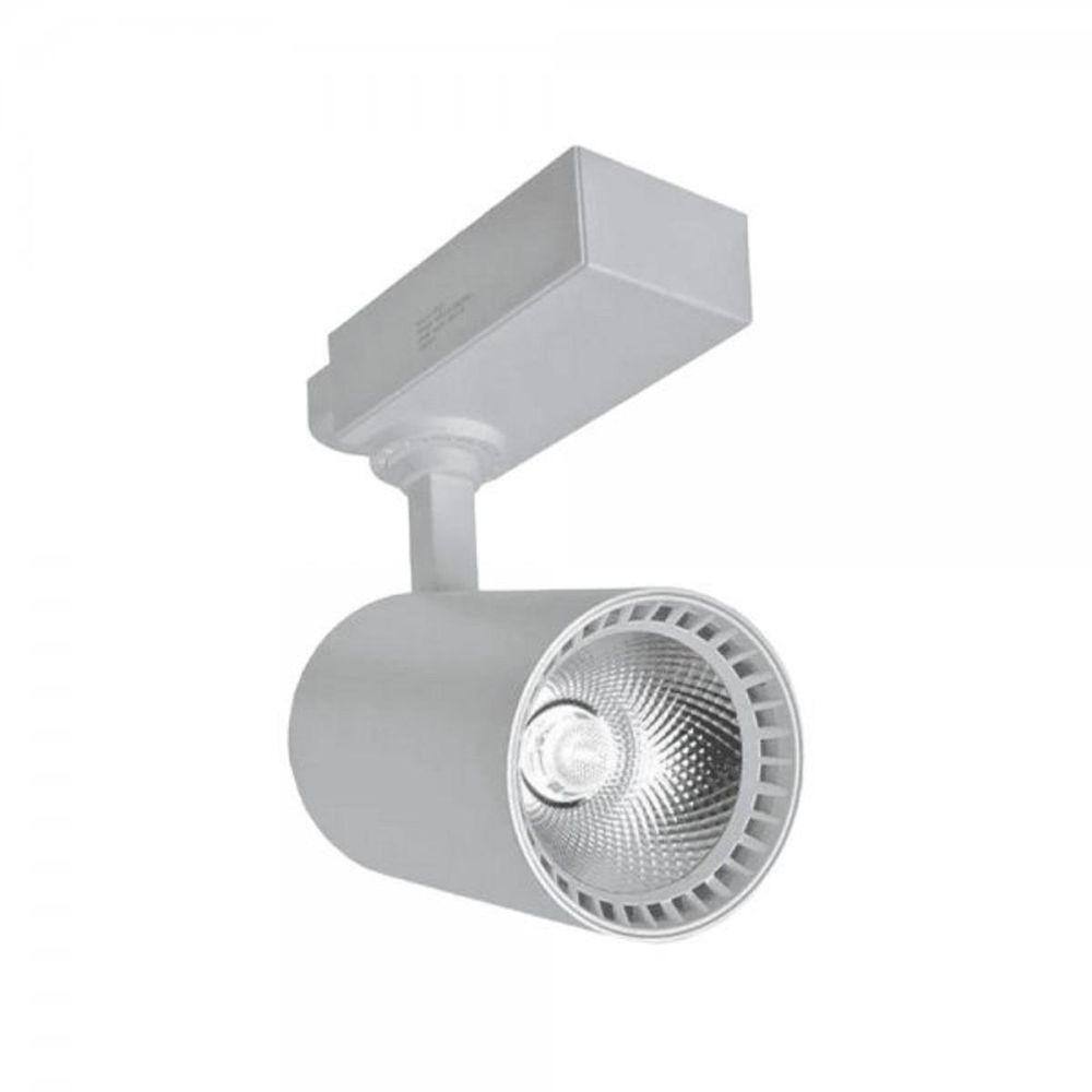 Spot Led 7W 6500K Para Trilho Eletrificado Branco