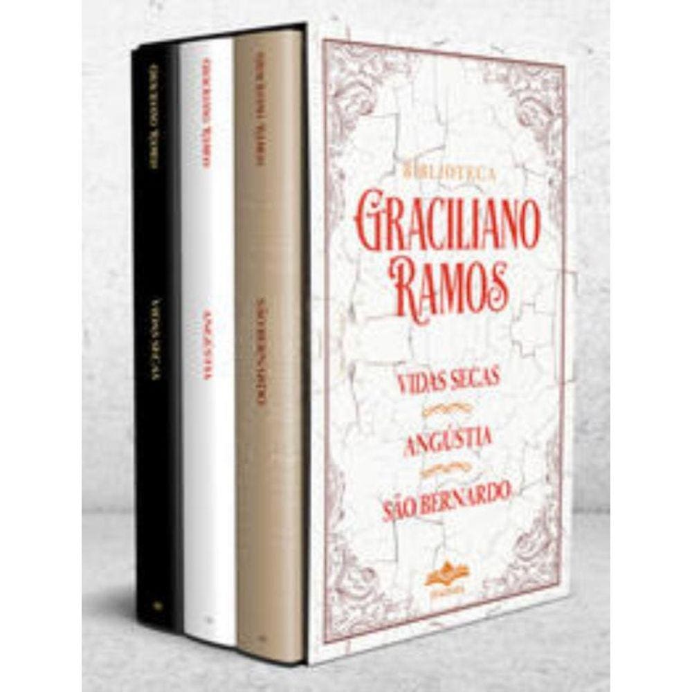 Box - Biblioteca Graciliano Ramos - Com 3 Livros