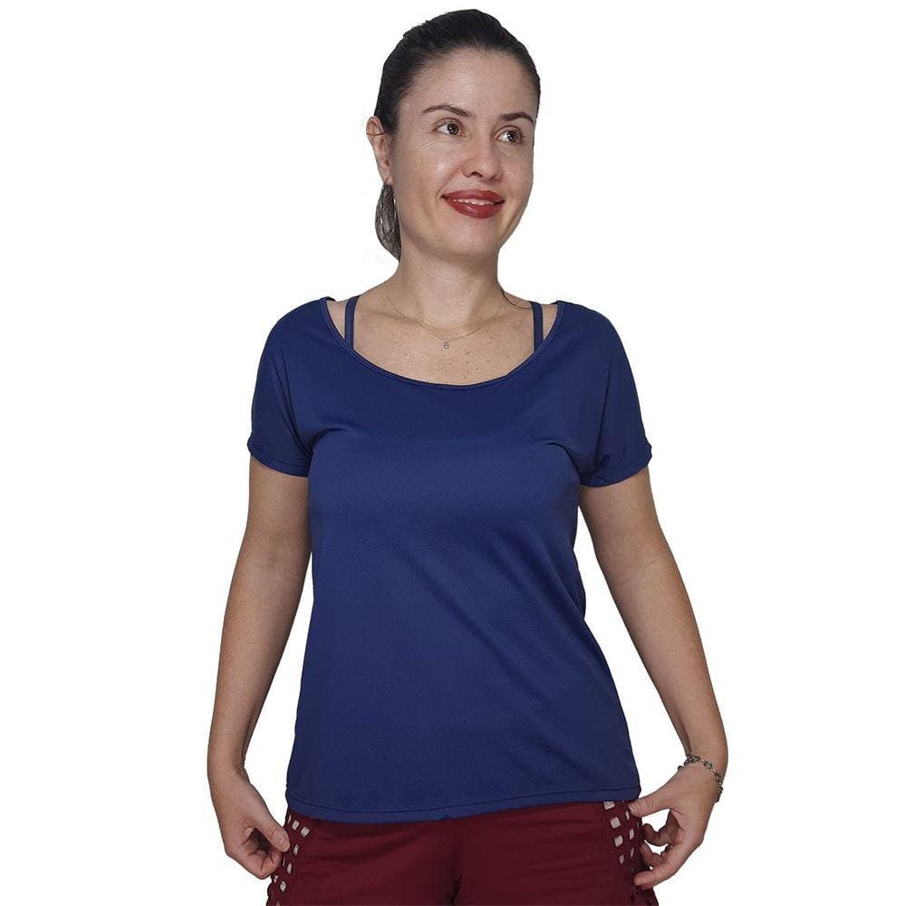 Camiseta Selene Básica Poliamida Feminina