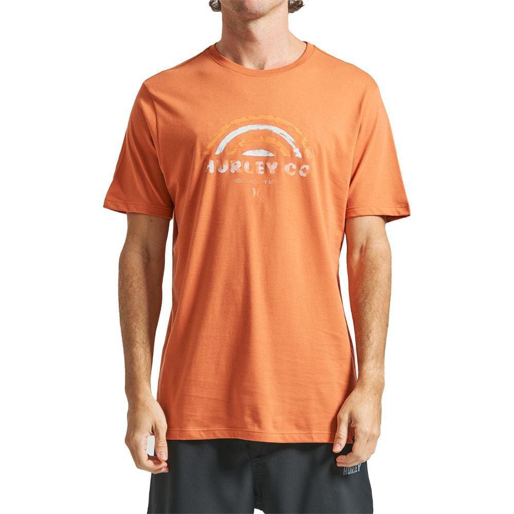 Camiseta Hurley Aqua SM24 Masculina Vermelho