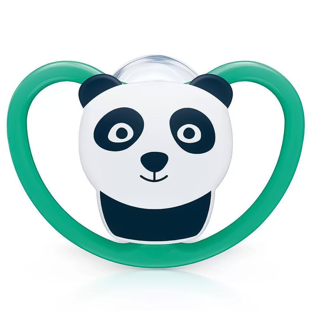 Chupeta NUK Space Silicone Panda Boy 18M+ PA7333-3G