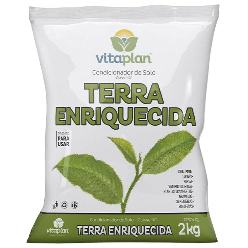 Terra Enriquecida Condicionador de Solo (2Kg) VITAPLAN