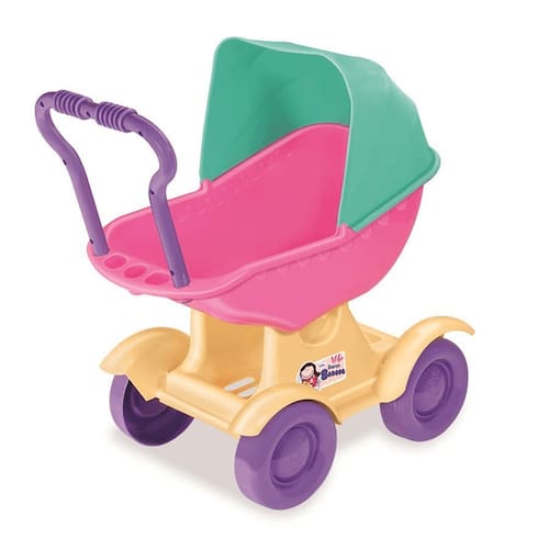 Menor preço em Brinquedo Carrinho De Boneca Soneca Para Meninas Rosa Tilin