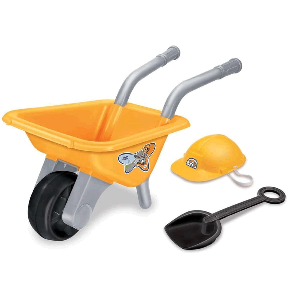 Brinquedo Carriola Amarela Mestre De Obras Tilin 0407
