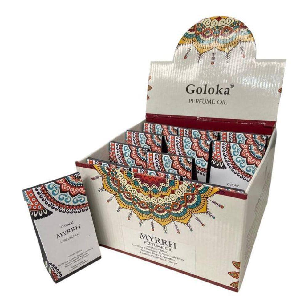 Óleo Perfumado Goloka Myrrh Mirra 10 Ml Cx C12