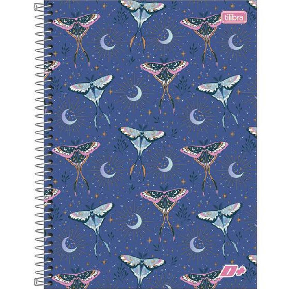 Caderno Espiral Capa Dura Colegial 10 Matérias D+ Tilibra 8823