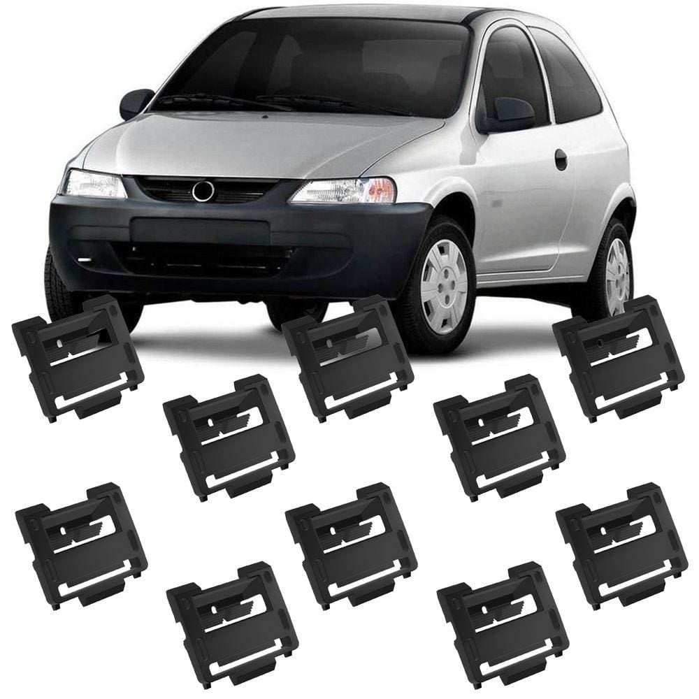 Kit 10 Grampos Presilhas Para Friso De Teto Celta 2001 2002 2003 2004 2005 2006