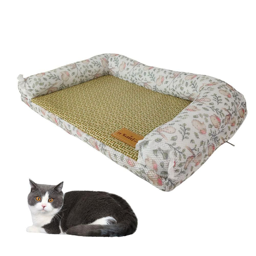 Cama Arranhador Gato Felino Pet Esteira Animal de Estimaçao Almofada Resistente Confortavel Lavavel