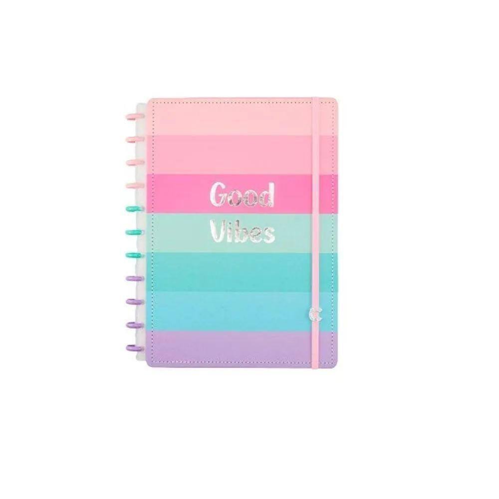 Caderno Inteligente Good Vibes By Indy 80 Folhas - Novitate