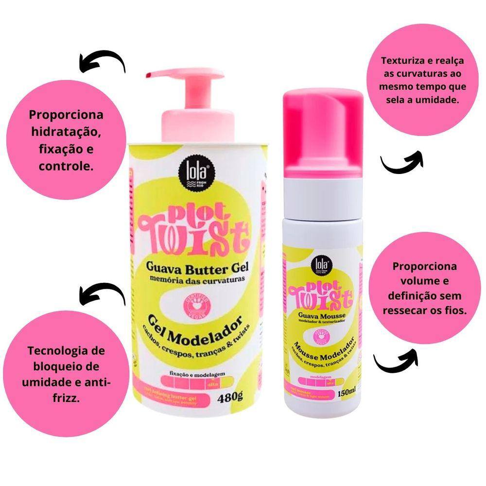 Gel Modelador Guava Butter Gel 480g | Extra