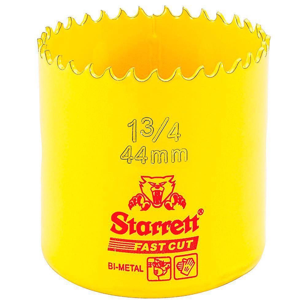 Serra Copo Bimetal Fast Cut 44 mm 1.3/4” - Starrett FCH0134-G