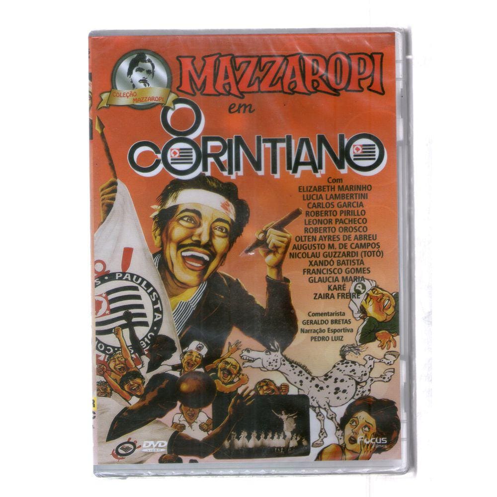 Dvd Mazzaropi -Em O Corintiano