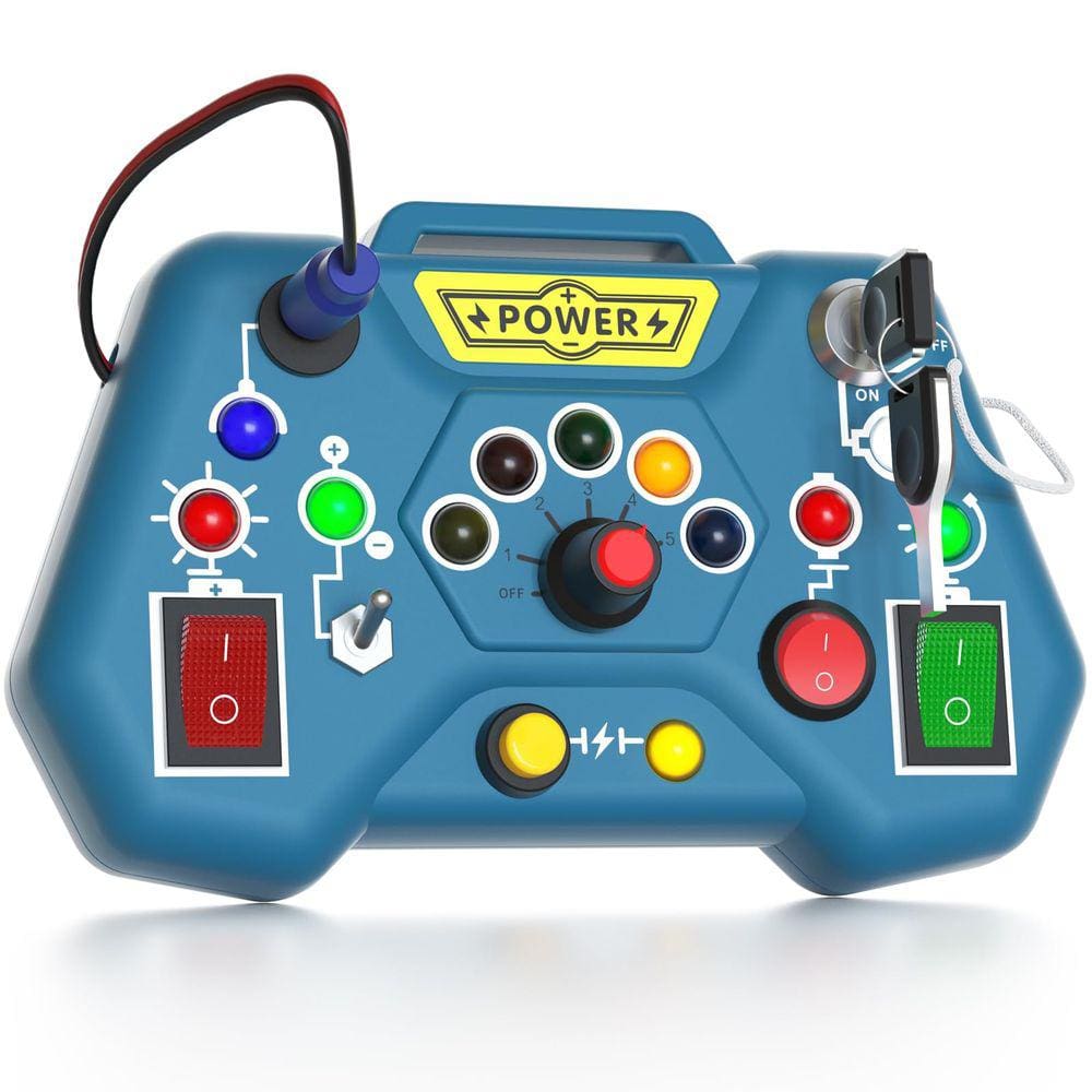 Toddler Toy Busy Board Tidlead com LED para crianças de 1 a 3 anos