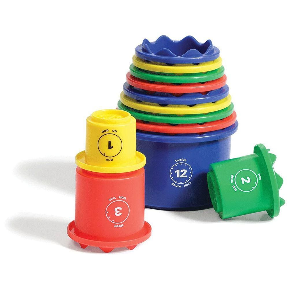 Os brinquedos Toy Discovery estão à altura! Copos educacionais de mais de 12 milhões
