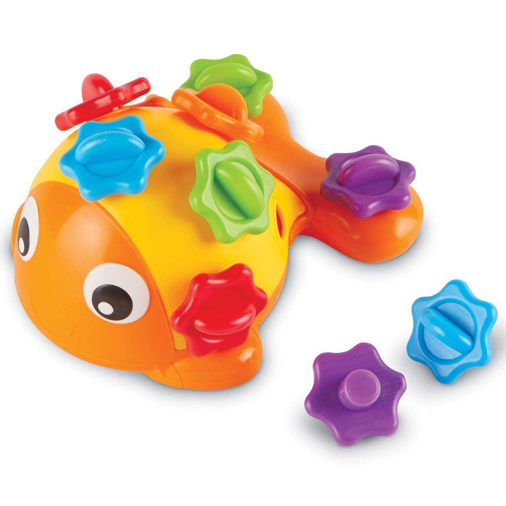 Recursos de aprendizagem de brinquedos Finn the Fine Motor Fish 12 peças