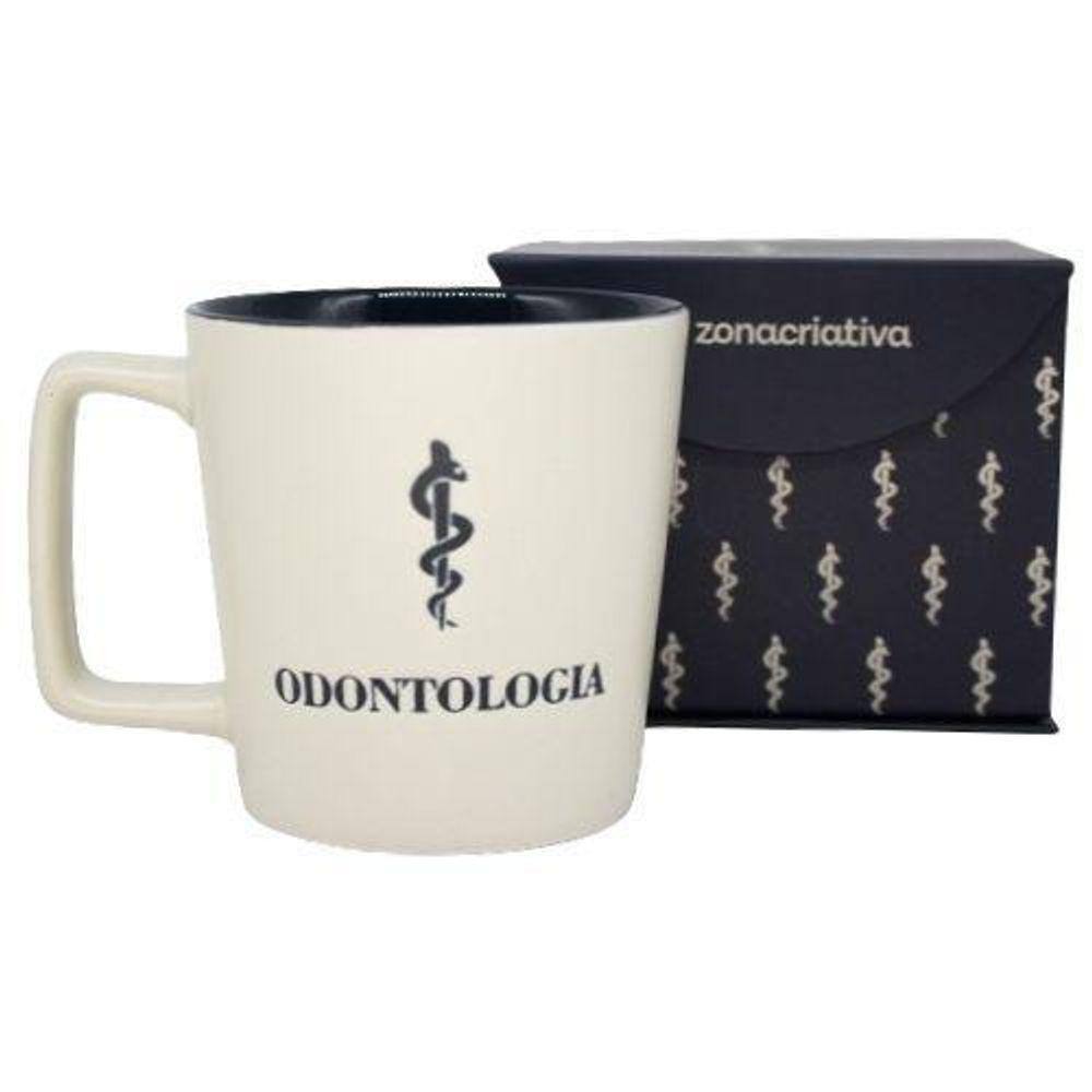 Caneca Profissões Odontologia 10025501 400Ml Zonacriativa