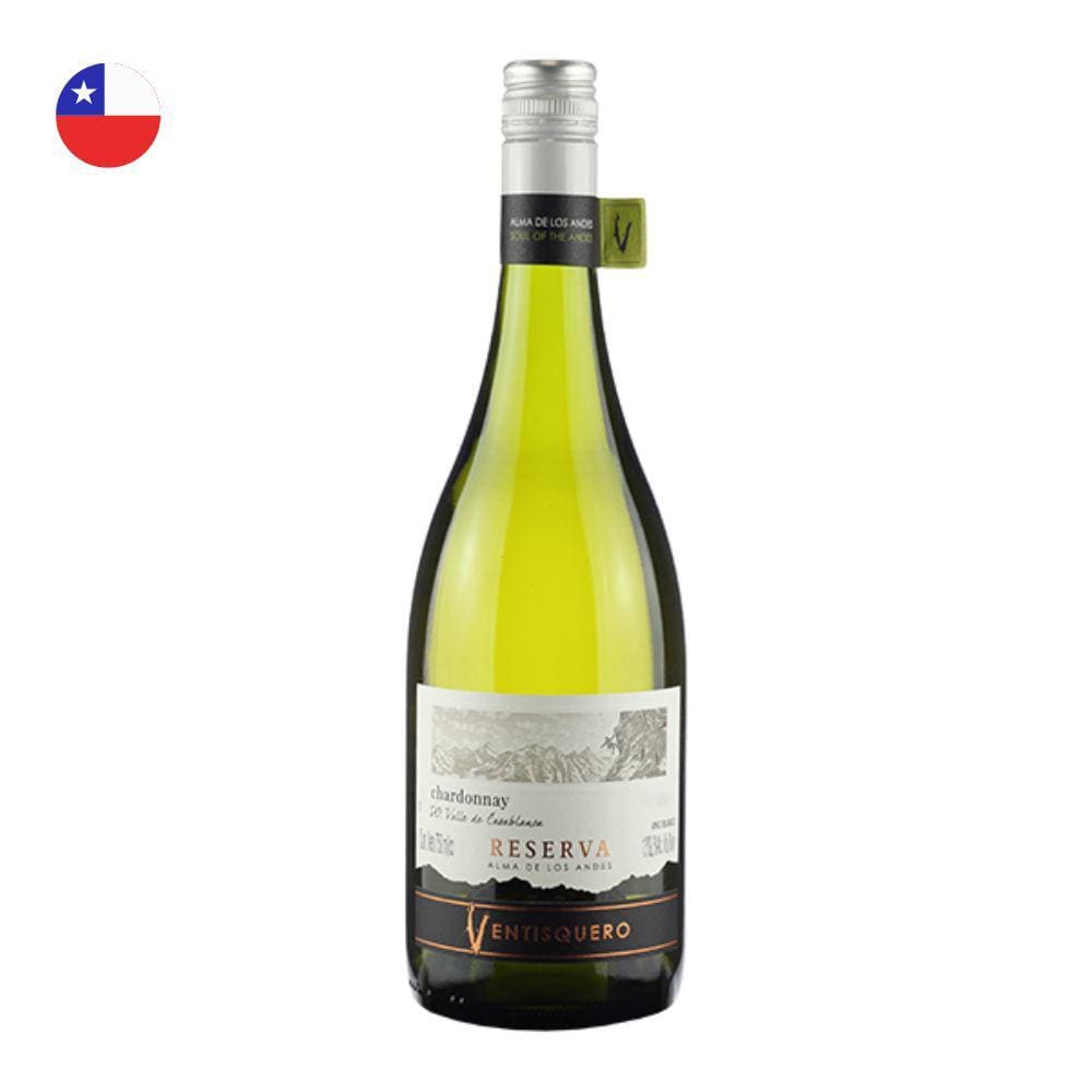 Vinho Ventisquero Reserva Chardonnay Branco Chile 750ml