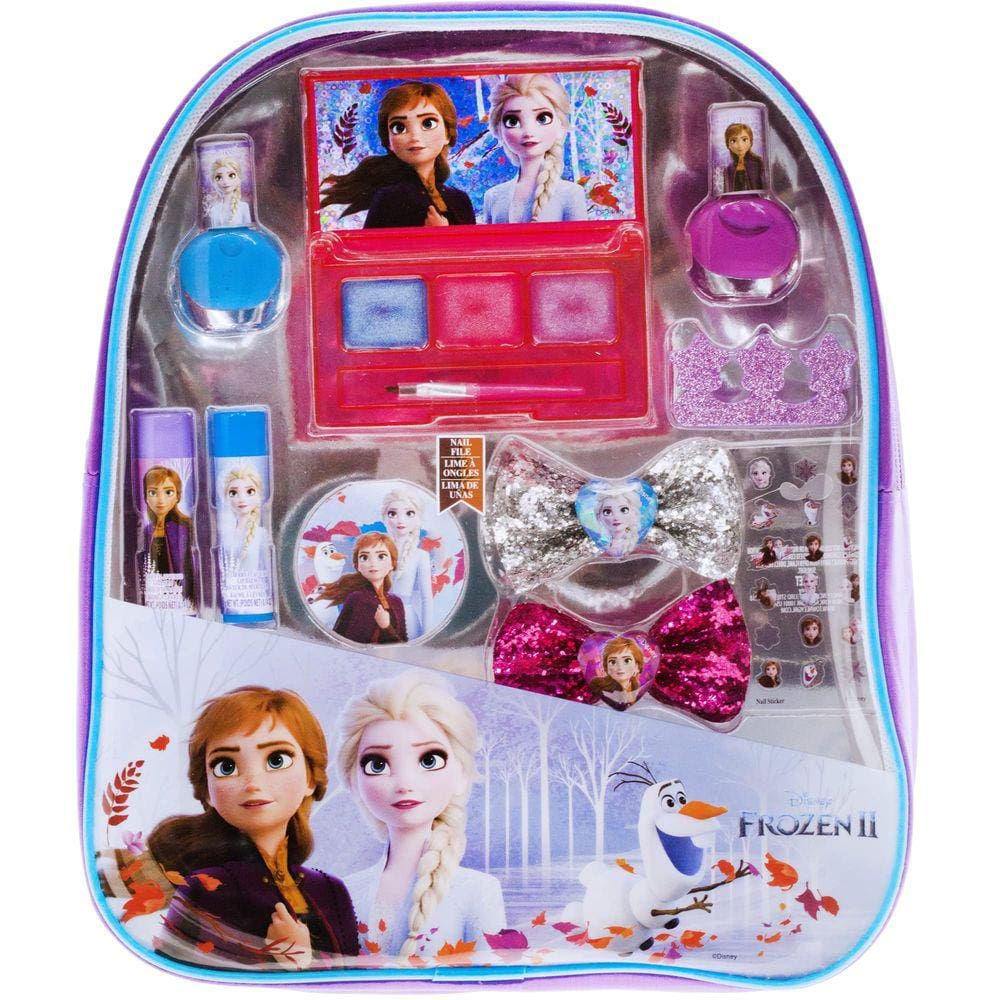 Conjunto de mochilas cosméticas Townley Girl Disney Frozen 2 Kids