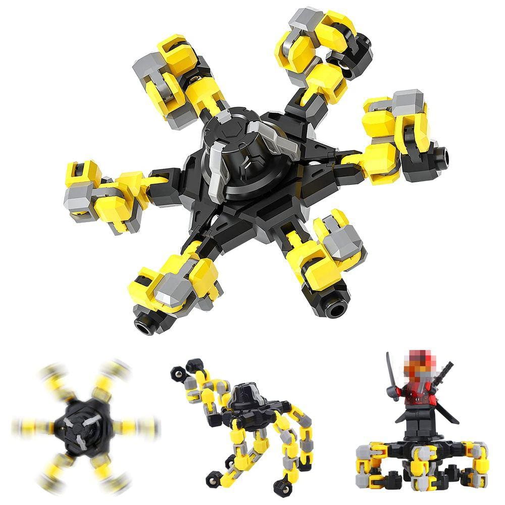 Fidget Spinner TRACYCY atualizado compatível com Building Blo